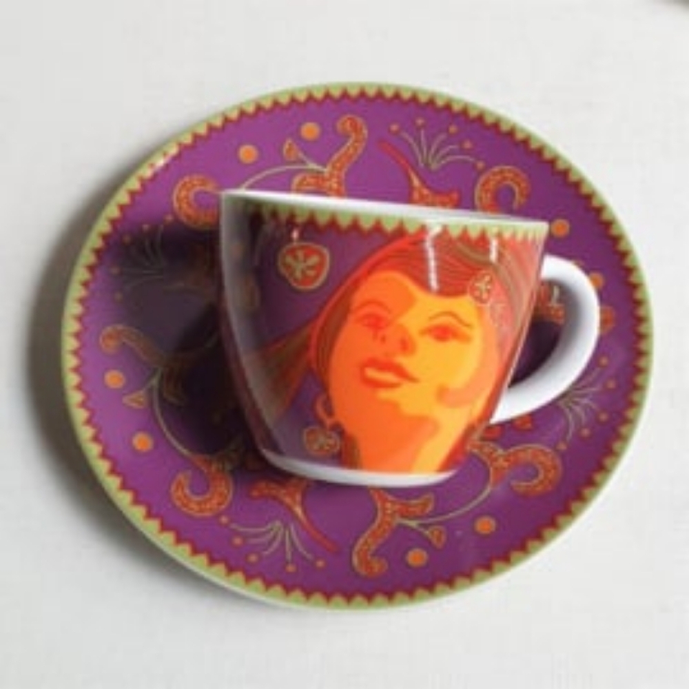 RITZENHOFF EXPRESSO CUP AND SAUCER